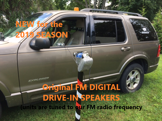 Original FM Digital Drive In Speakers